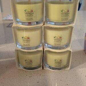 Yankee Candle Iced Berry Lemonade Votive Candles - Yellow